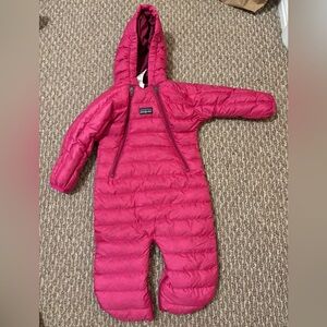 Patagonia 3mo bunting snow suit